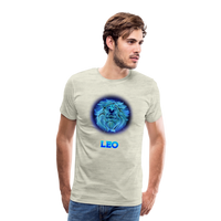 Thumbnail for Men's Leo Premium T-Shirt - heather oatmeal