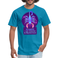 Thumbnail for Men's Neon Scorpio Classic T-Shirt - turquoise