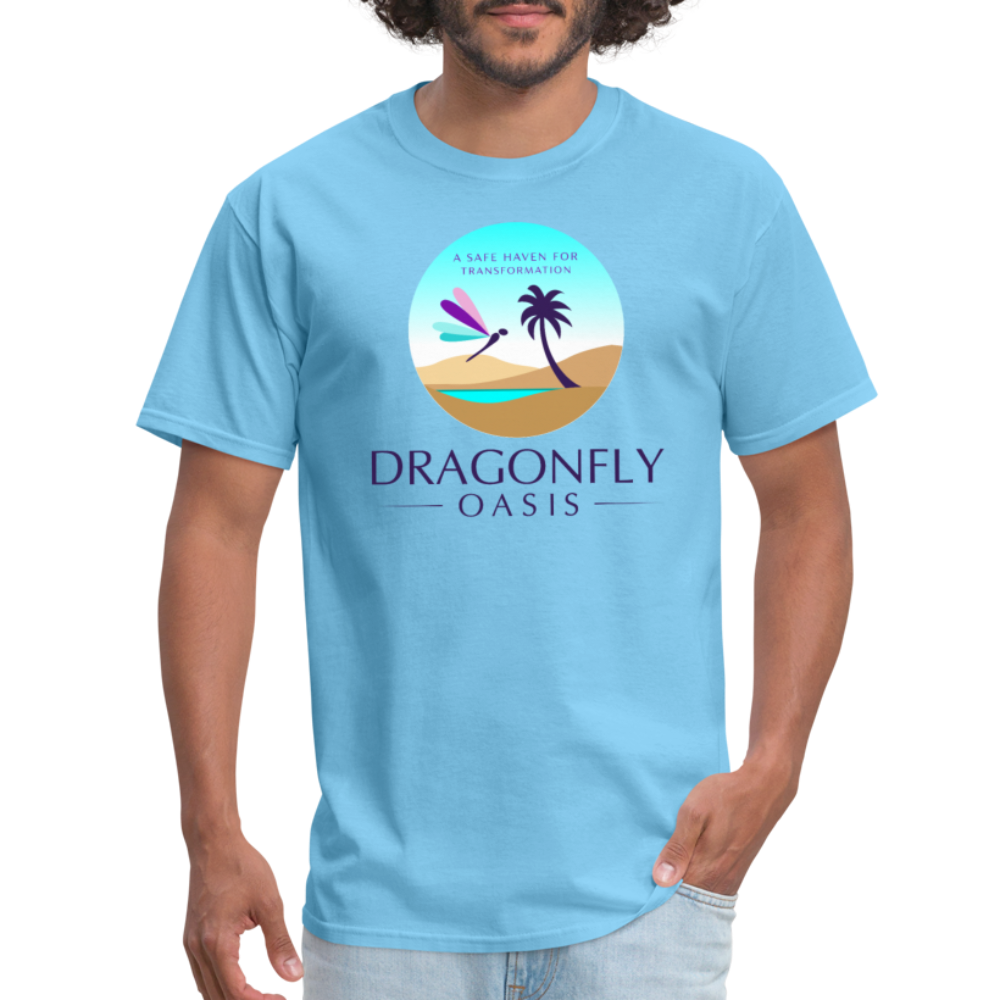 Men's Dragonfly Classic T-Shirt - aquatic blue