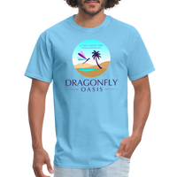 Thumbnail for Men's Dragonfly Classic T-Shirt - aquatic blue