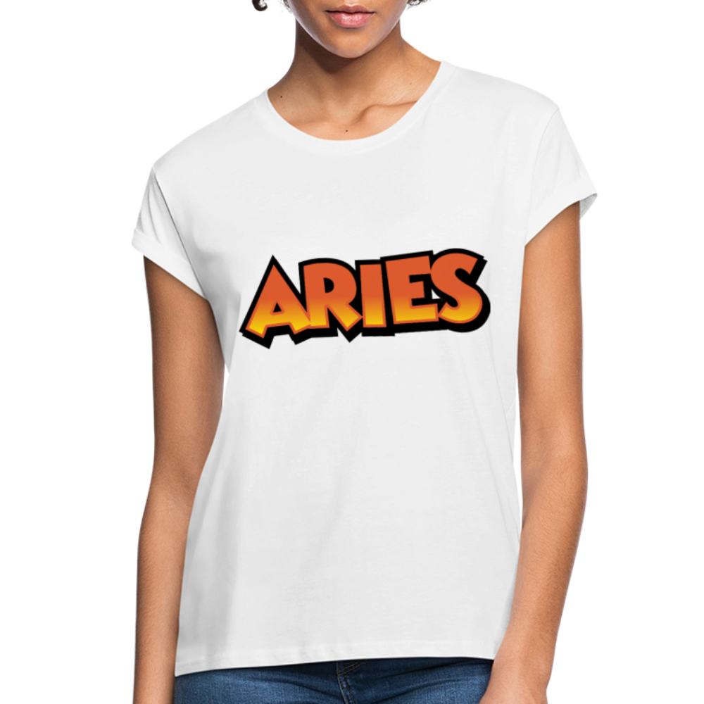 Women's Aries Oneeighty Relaxed Fit T-Shirt - white