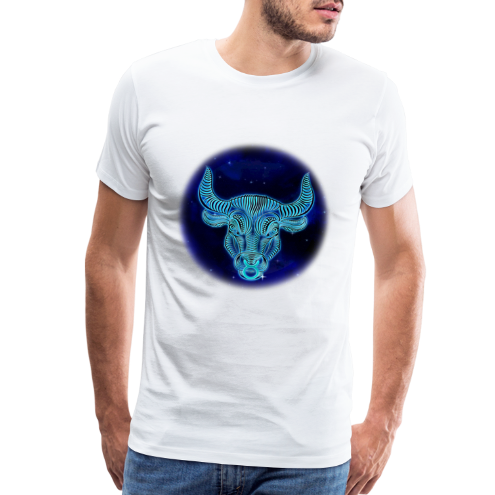 Men's Taurus Premium T-Shirt - white