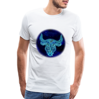 Thumbnail for Men's Taurus Premium T-Shirt - white