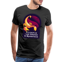 Thumbnail for Men's Glow Scorpio Premium T-Shirt - black