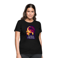 Thumbnail for Women's Glow Scorpio T-Shirt - black