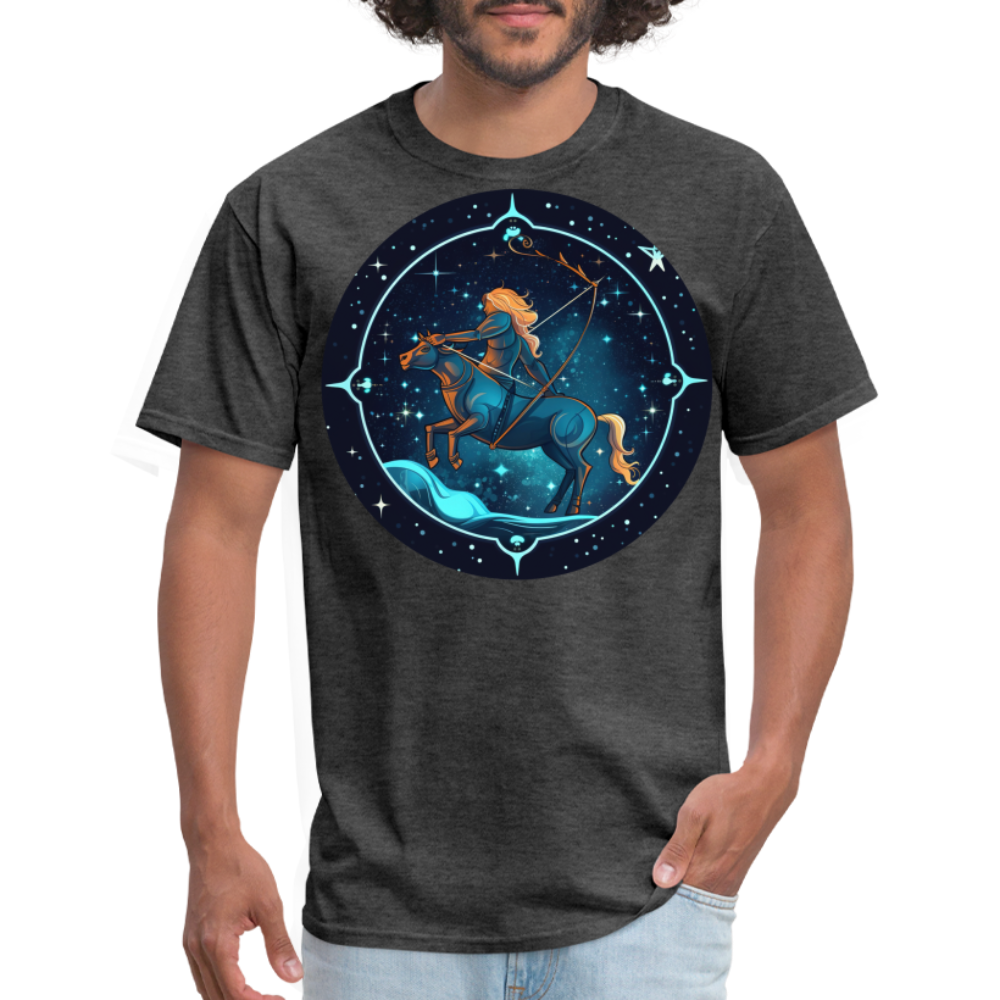 Men's Magic Sagittarius Classic T-Shirt - heather black