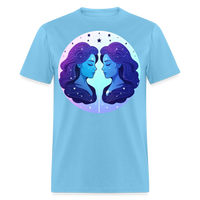 Thumbnail for Men's Magic Gemini Classic T-Shirt - aquatic blue