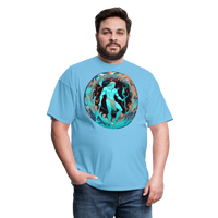 Thumbnail for Men's Mythical Aquarius Classic T-Shirt - aquatic blue