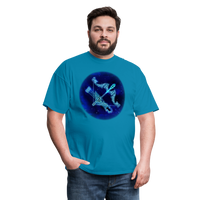 Thumbnail for Men's Stellar Sagittarius Classic T-Shirt - turquoise