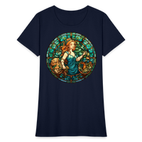 Thumbnail for Women's Mosaic Virgo T-Shirt - navy