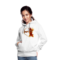 Thumbnail for Women’s Mythical Sagittarius Premium Hoodie - white