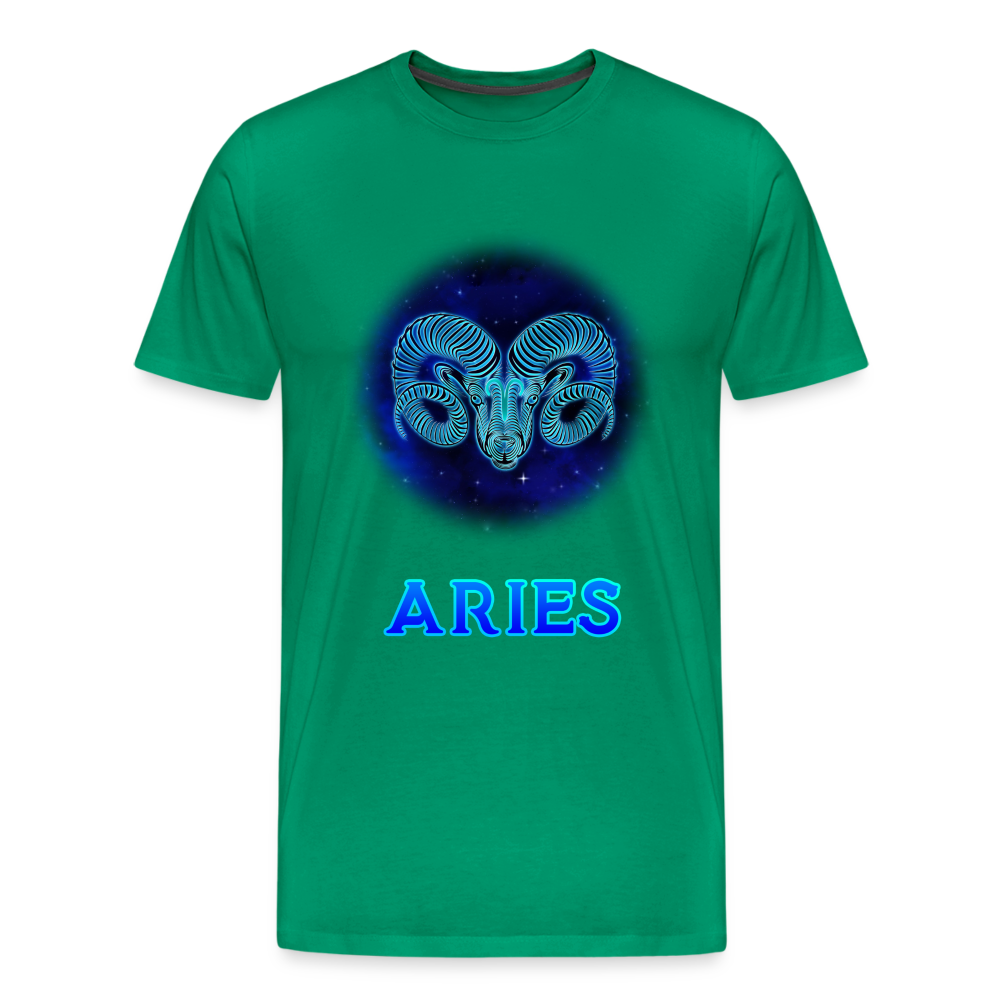 Men's Aries Premium T-Shirt - kelly green