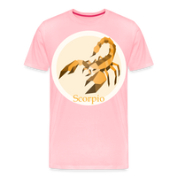 Thumbnail for Men's Mosaic Scorpio Premium T-Shirt - pink