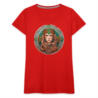 Thumbnail for Women’s Mythical Virgo Premium T-Shirt - red