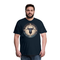 Thumbnail for Men's Mythical Taurus Premium T-Shirt - deep navy