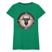 Thumbnail for Women’s Mythical Taurus Premium T-Shirt - kelly green