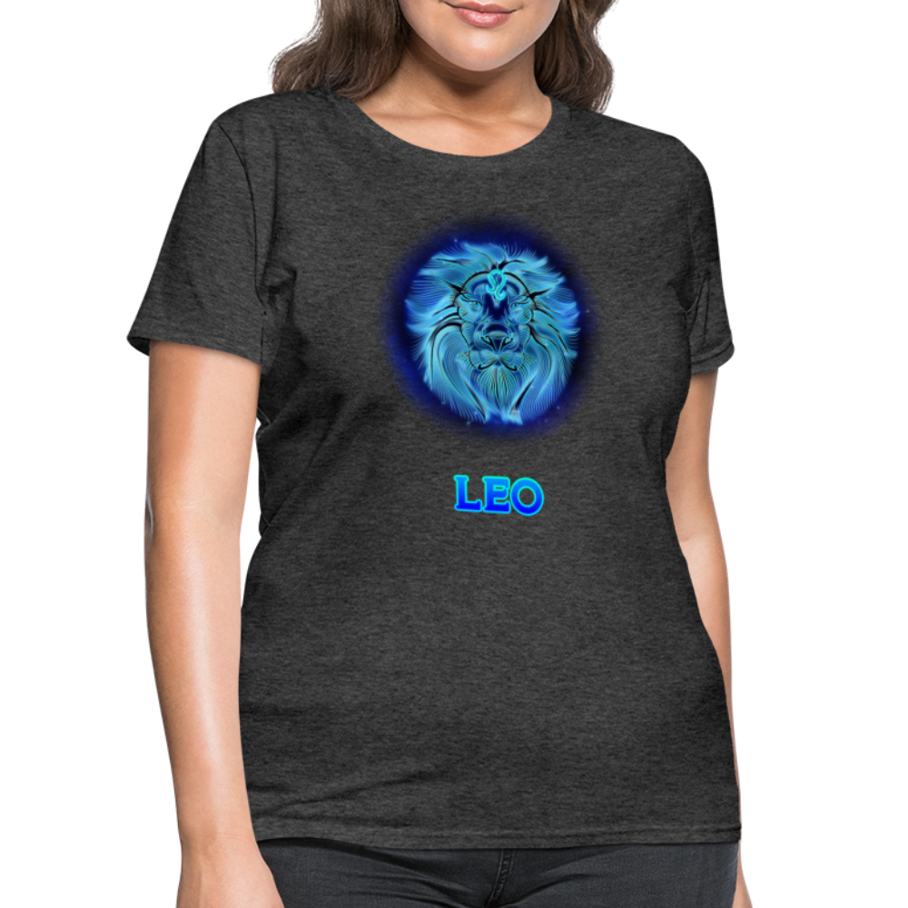 Women's Stellar Leo T-Shirt - heather black