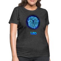 Thumbnail for Women's Stellar Leo T-Shirt - heather black