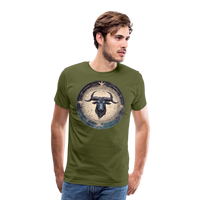 Thumbnail for Men's Mythical Taurus Premium T-Shirt - olive green