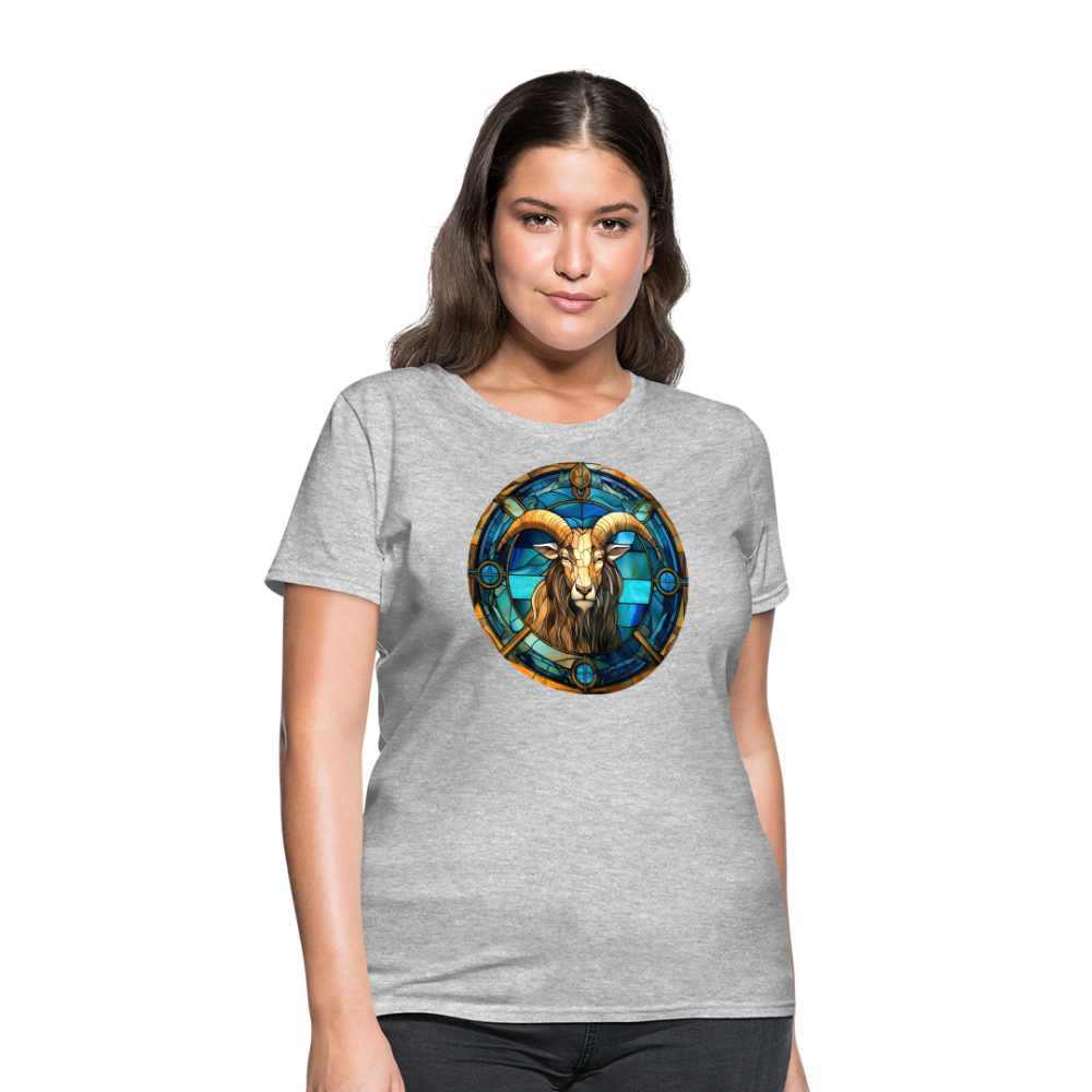 Women's Mosaic Capricorn T-Shirt - heather gray