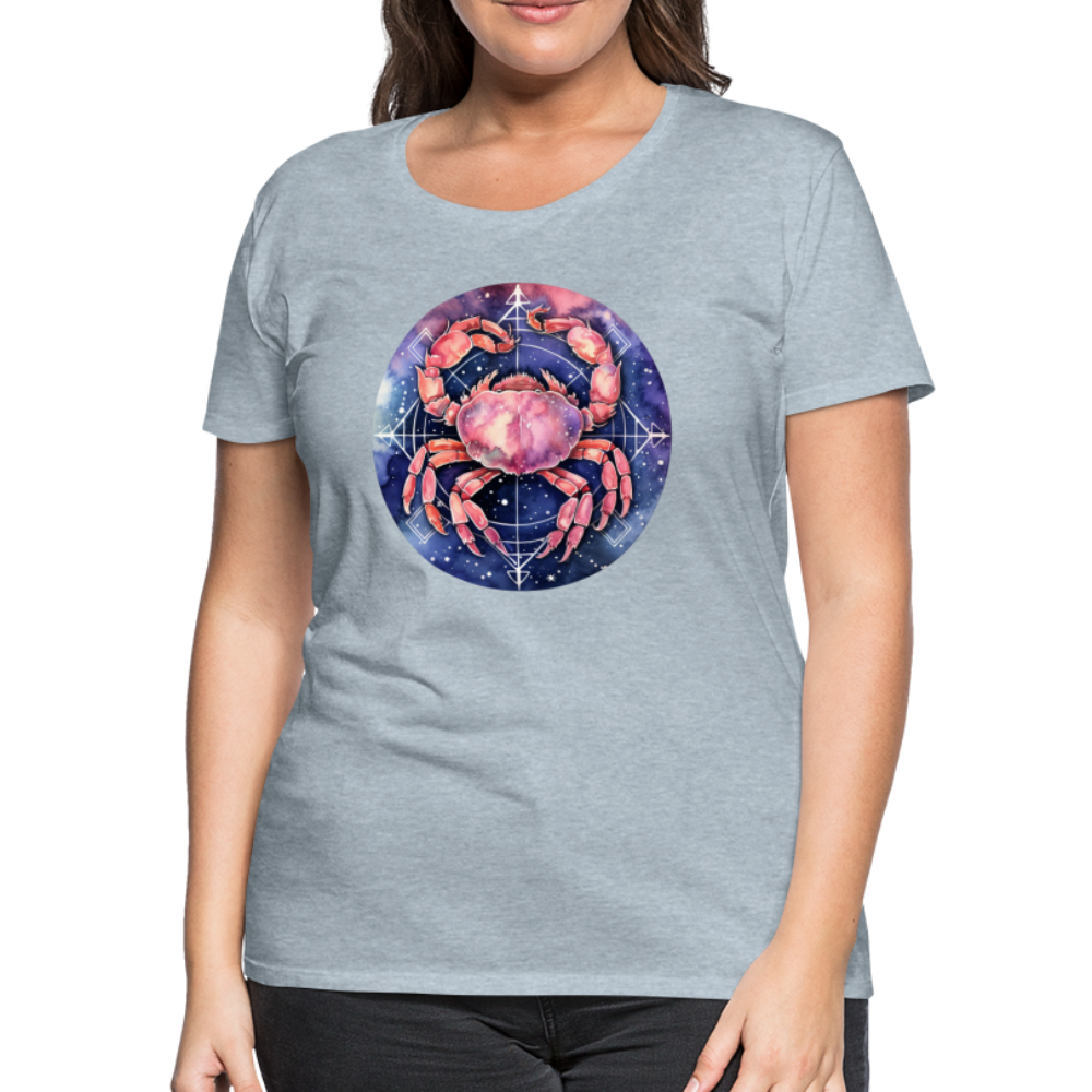 Women’s Mythical Cancer Premium T-Shirt - heather ice blue