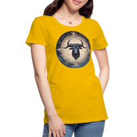 Thumbnail for Women’s Mythical Taurus Premium T-Shirt - sun yellow