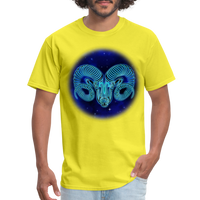 Thumbnail for Men's Stellar Aries Classic T-Shirt - yellow