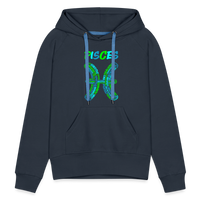 Thumbnail for Women's Power Words Pisces Premium Hoodie - navy