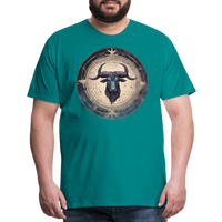 Thumbnail for Men's Mythical Taurus Premium T-Shirt - teal