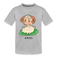 Thumbnail for Kid’s Sweet Astro Aries Premium Organic T-Shirt - heather gray