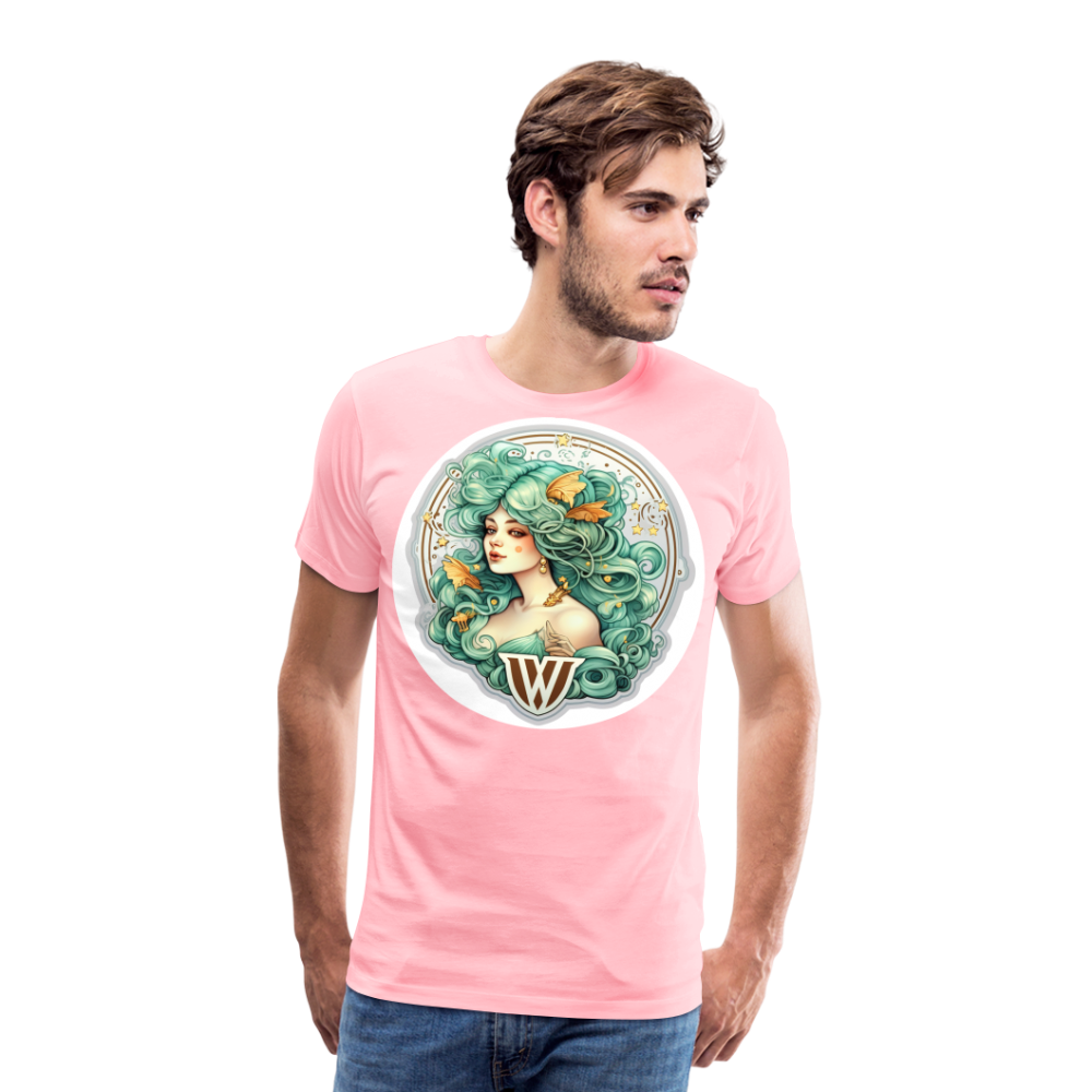 Men's Symbol Virgo Premium T-Shirt - pink