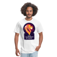 Thumbnail for Men's Glow Leo Classic T-Shirt - white