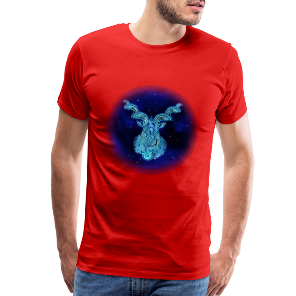 Men's Stellar Capricorn Premium T-Shirt - red