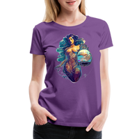 Thumbnail for Women’s Mythical Aquarius Premium T-Shirt - purple