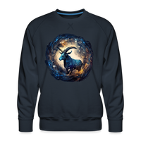 Thumbnail for Men’s Mythical Capricorn Premium Sweatshirt - navy