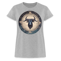 Thumbnail for Women's Mythical Taurus Relaxed Fit T-Shirt - heather gray