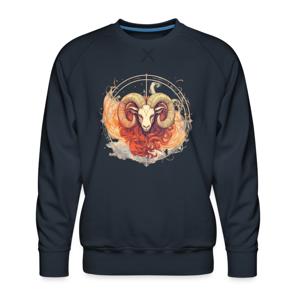 Men’s Mythical Aries Premium Sweatshirt - navy