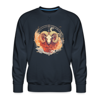 Thumbnail for Men’s Mythical Aries Premium Sweatshirt - navy