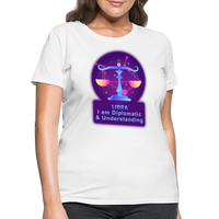 Thumbnail for Women's Neon Libra T-Shirt - white