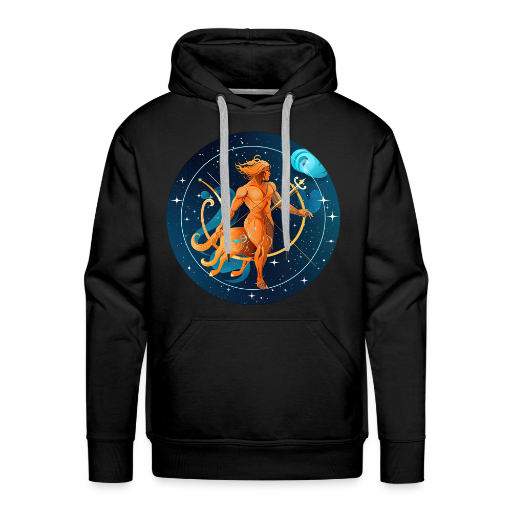 Men’s Mythical Sagittarius Premium Hoodie - black