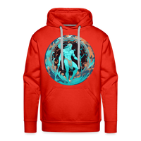 Thumbnail for Men’s Mythical Aquarius Premium Hoodie - red