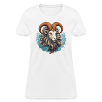 Thumbnail for Women's Symbol Capricorn T-Shirt - white