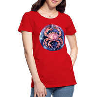 Thumbnail for Women’s Mythical Cancer Premium T-Shirt - red