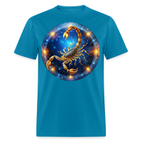 Thumbnail for Men's Mystic Scorpio Classic T-Shirt - turquoise