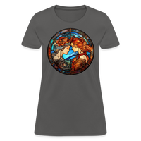 Thumbnail for Women's Mosaic Gemini T-Shirt - charcoal