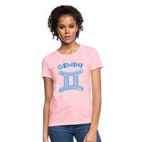 Thumbnail for Women's Power Words Gemini T-Shirt - pink