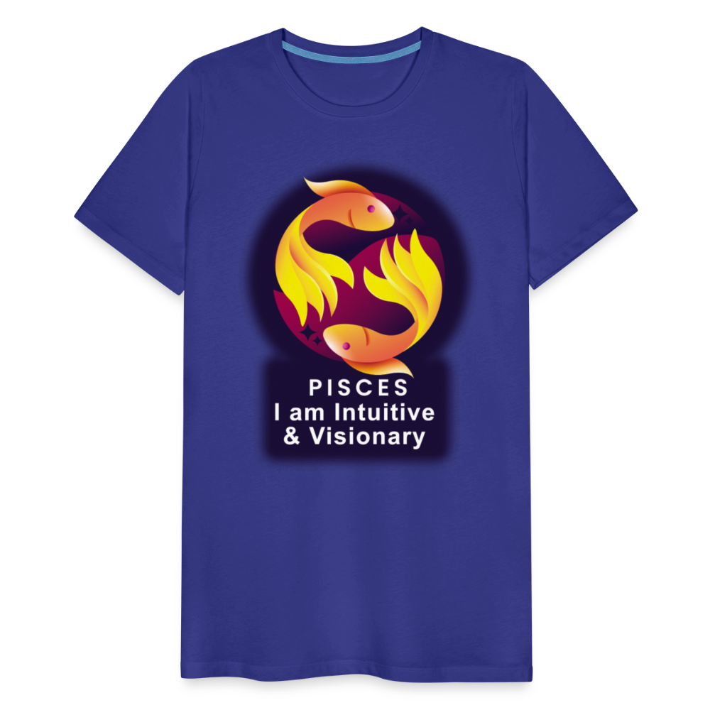 Men's Glow Pisces Premium T-Shirt - royal blue