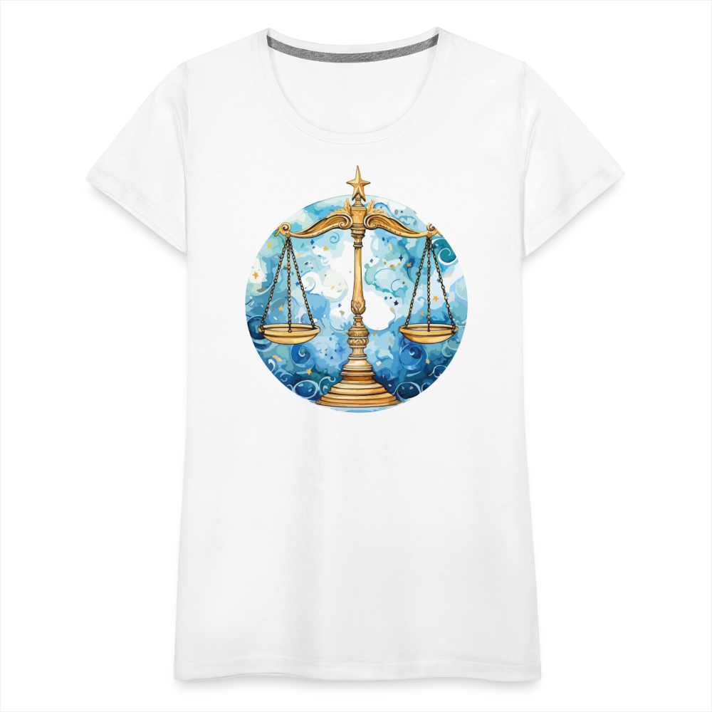 Women’sMythical Libra Premium T-Shirt - white