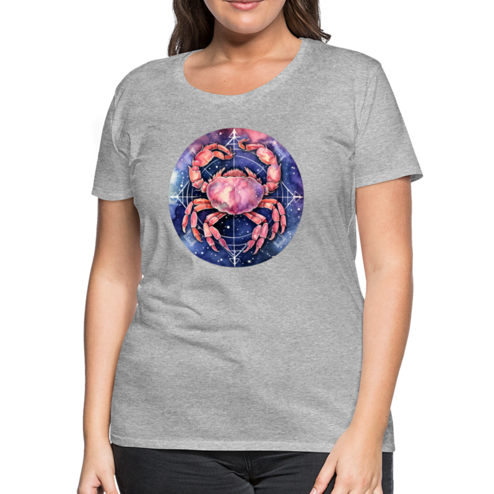 Women’s Mythical Cancer Premium T-Shirt - heather gray