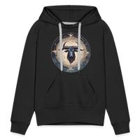 Thumbnail for Women’s Mythical Taurus Premium Hoodie - black